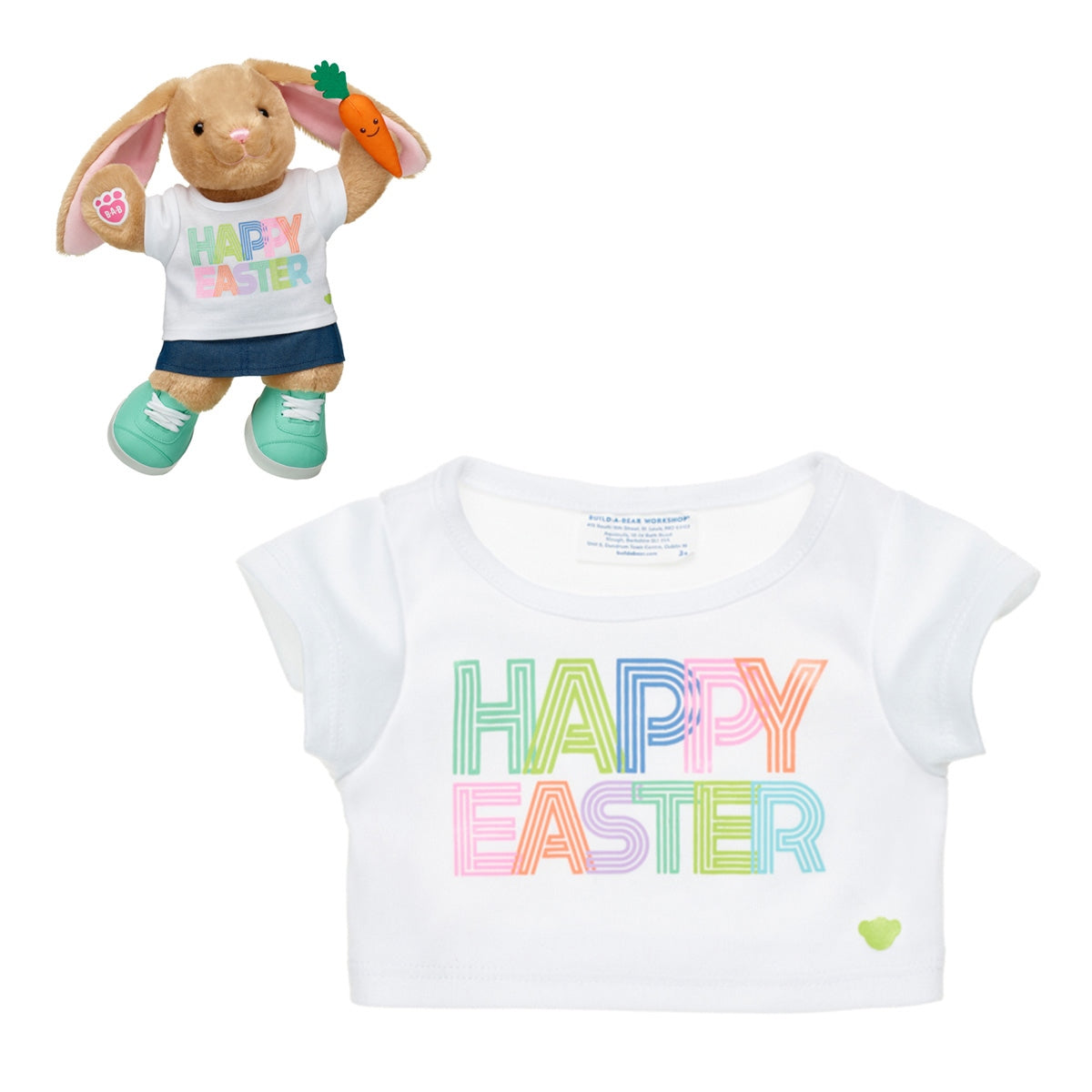 Polera Happy Easter Build-A-Bear